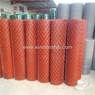 1.2mm Thick Red Expanded Metal Mesh